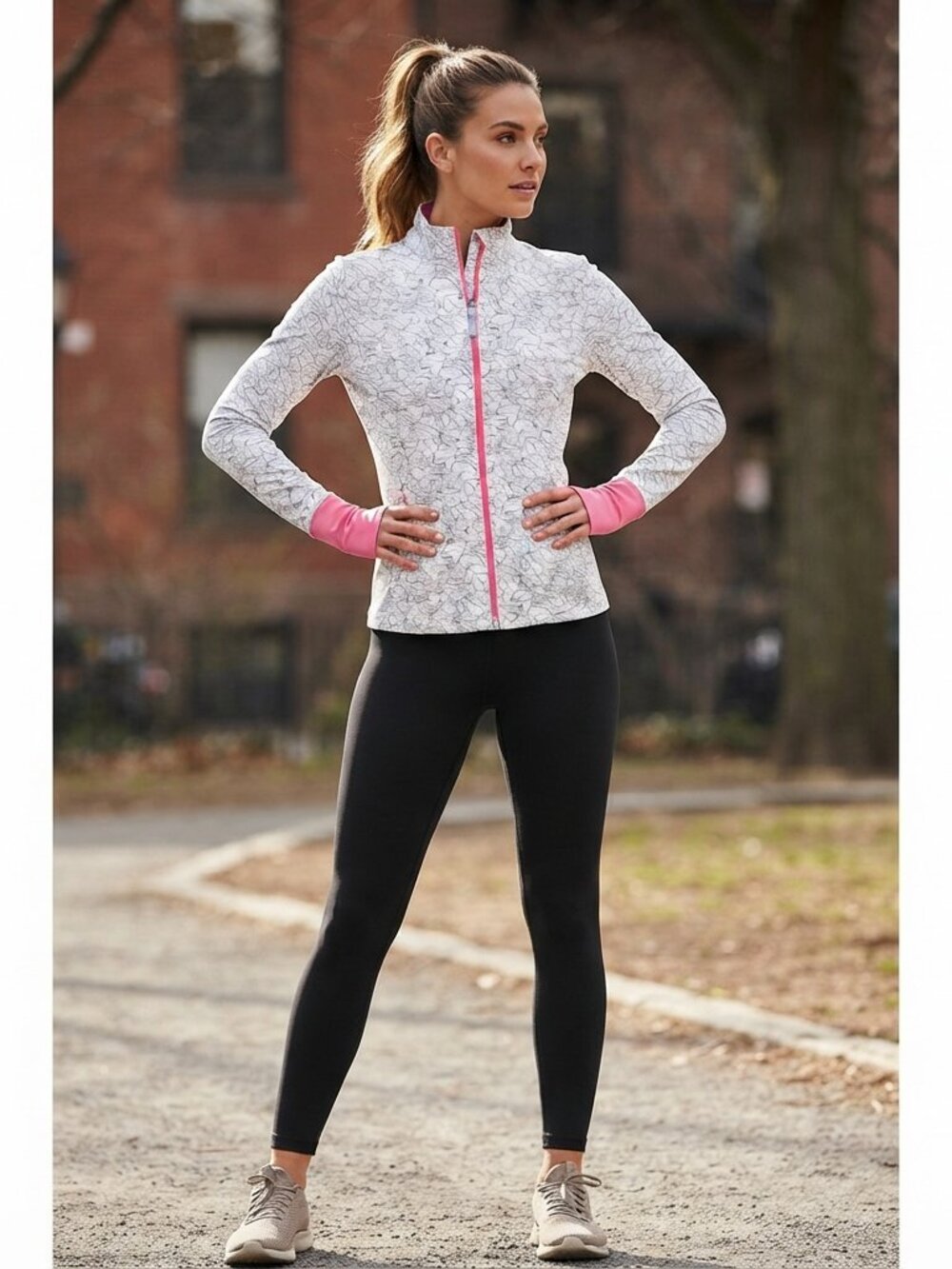 Mondetta Activewear Zip Jacket M EUC